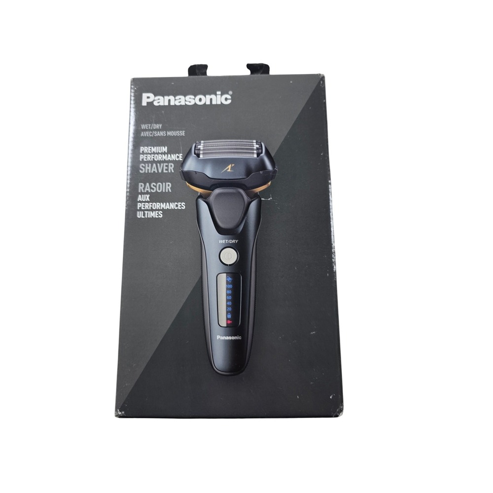 Panasonic Arc5 Electric Razor Men ES-LV67-K Wet Dry 5-Blade Shaver Black